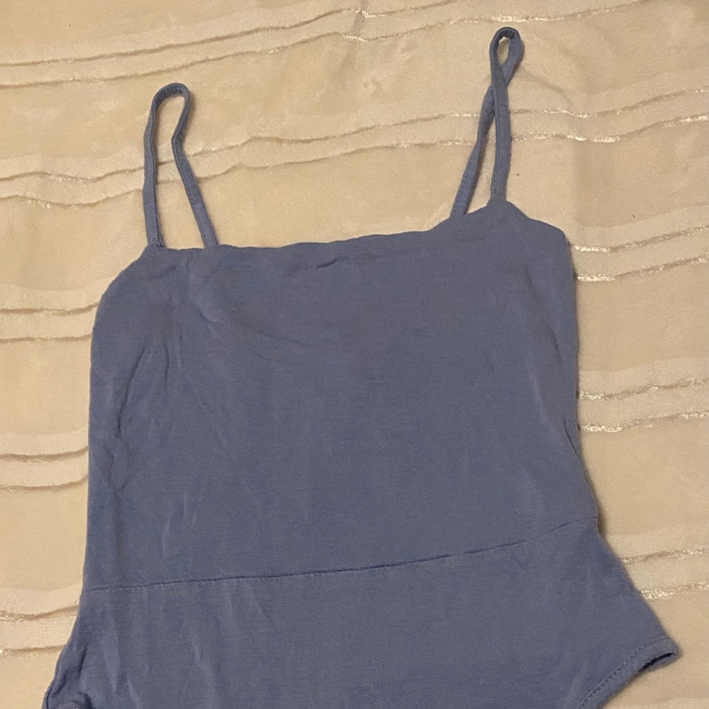 Light blue bodysuit